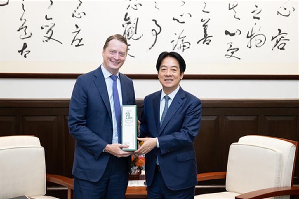 深化合作  賴清德喊話對等關稅、避免雙重課稅協定儘快達共識