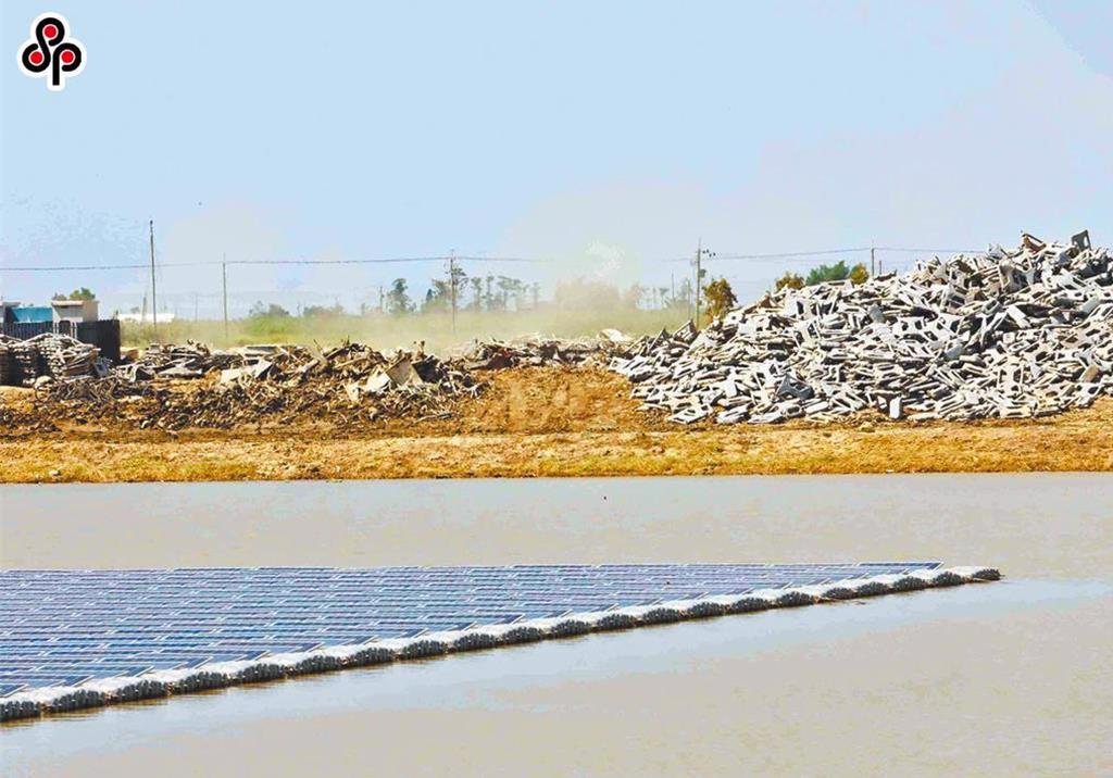 災損光電板1.7萬未回收 環境部：已要求業者周五前全面清除