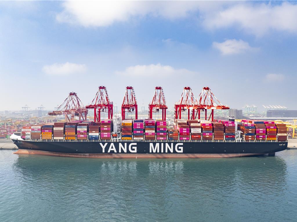 陽明8月營收138.38億元、年減46.28％   盼中國十一黃金周出貨潮提振短期需求