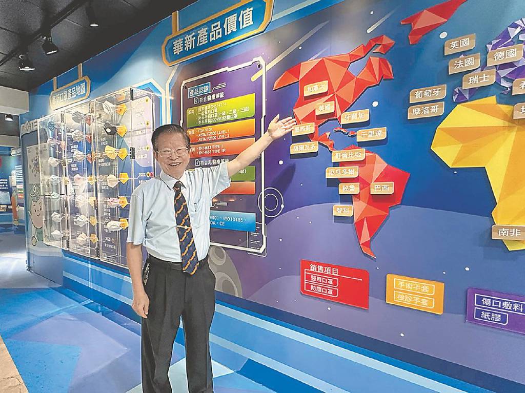 華新抗病毒口罩 將送FDA驗證