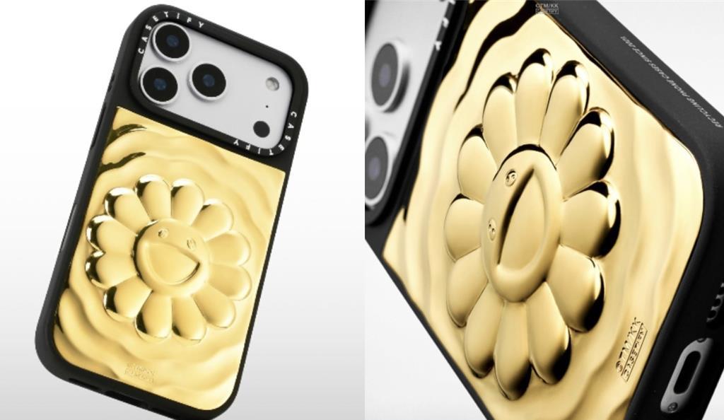 極限量！村上隆聯名CASETiFY 18K金手機殼耀眼奪目- 產業- 工商時報