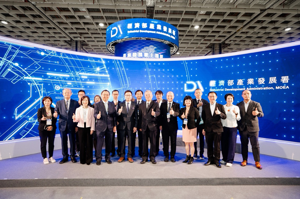 經濟部產發署主題館亮相TAITRONICS 2025
