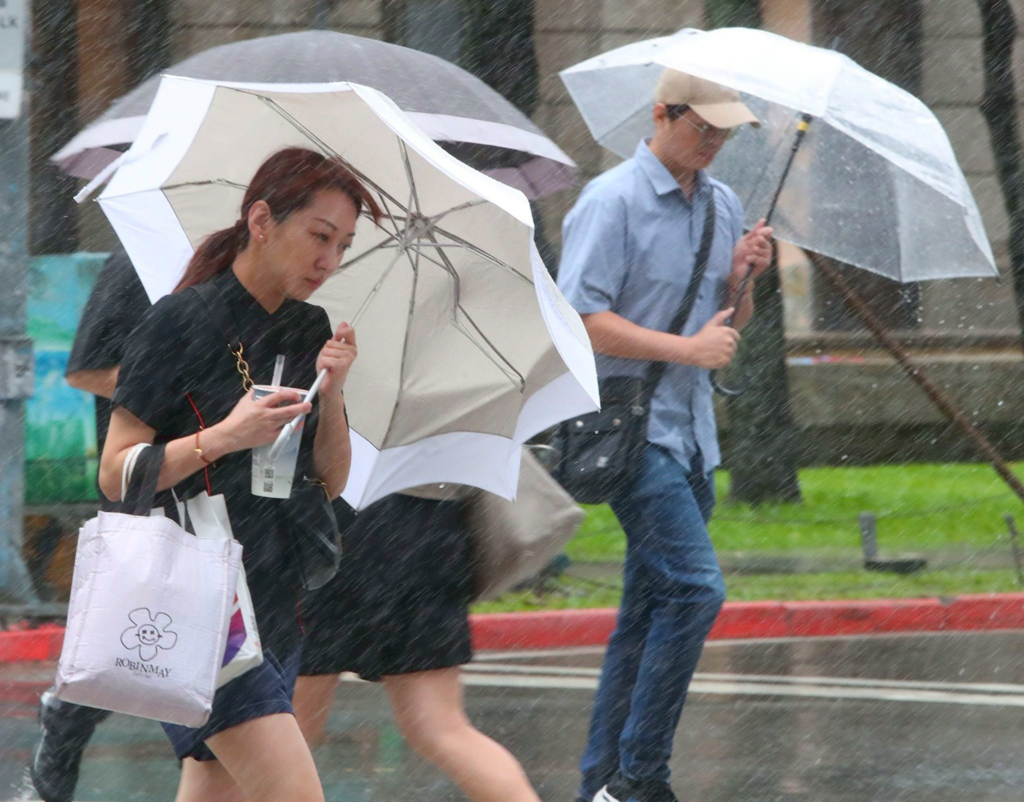 天氣》明起光復連假 一圖看降雨熱區