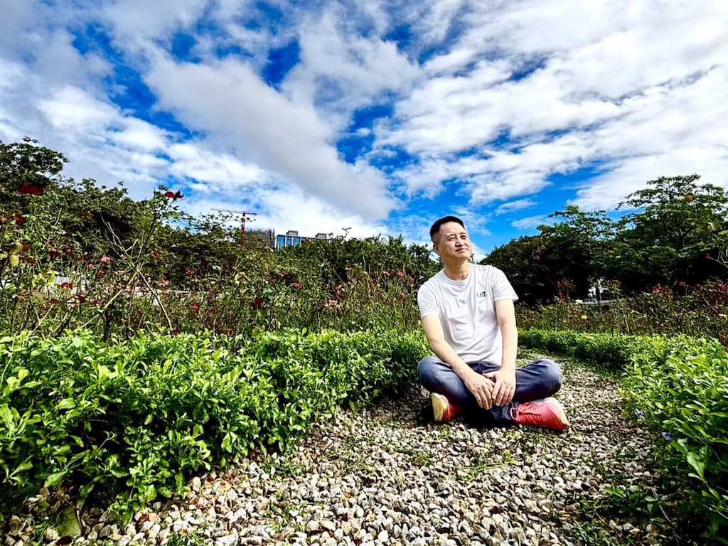 東海大學誕生小王子玫瑰花園 黃騰輝兩萬玫瑰獻禮母校