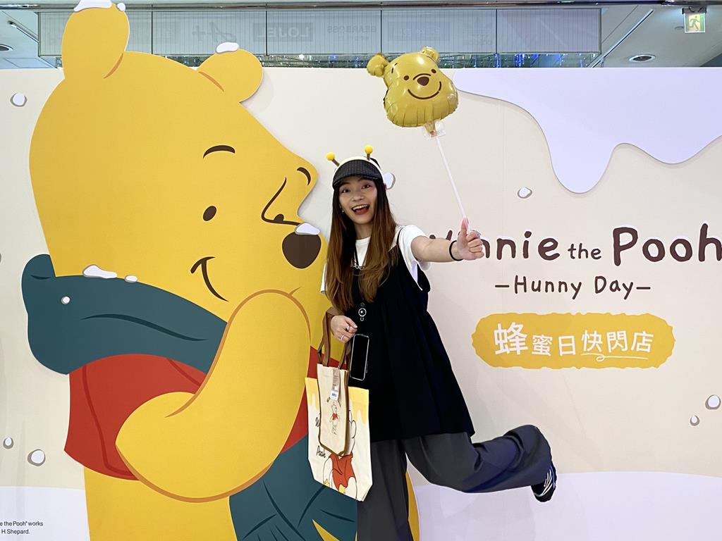 Norns小熊維尼蜂蜜日快閃店 即日起高雄夢時代登場