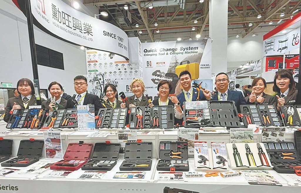 勳旺興業、勳旺電子 快拆式端子壓接機問世