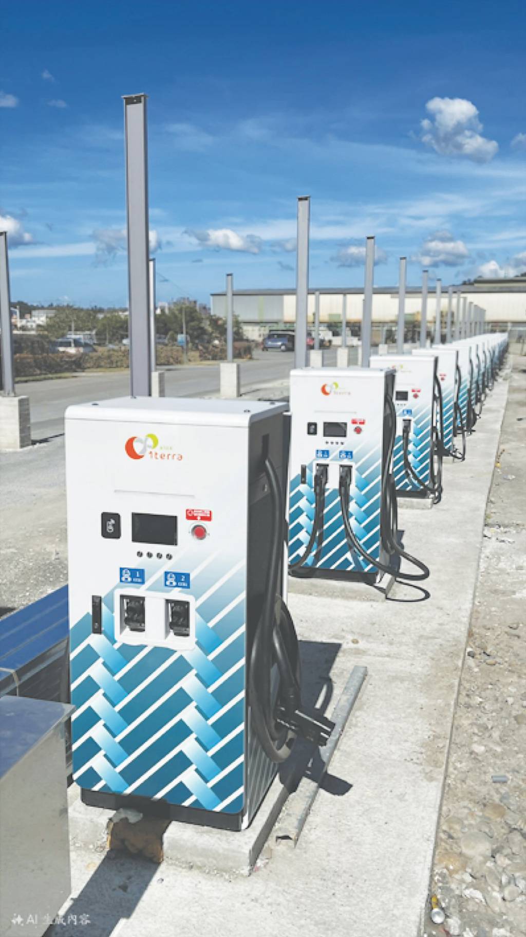 昊德創新快充站設備 全台單一最大