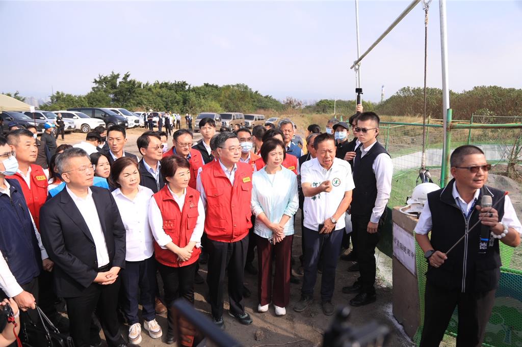 卓揆肯定中市府配合加強掩埋場整頓與防護