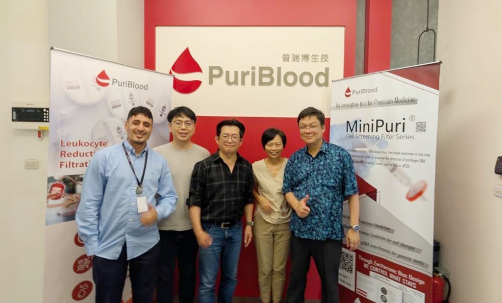 大馬指標醫材代理商Chimera-Tech參訪普瑞博 大讚產品產線效能