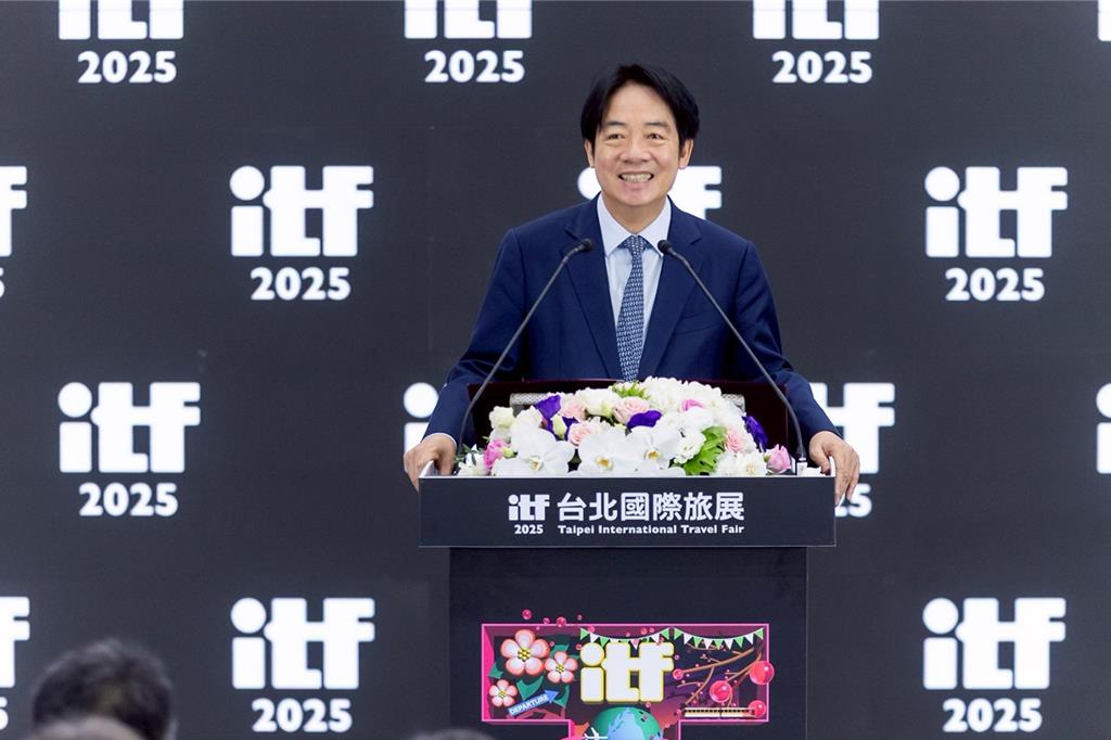 ITF台北國際旅展登場 總統賴清德:台灣以觀光立國、也以觀光會友