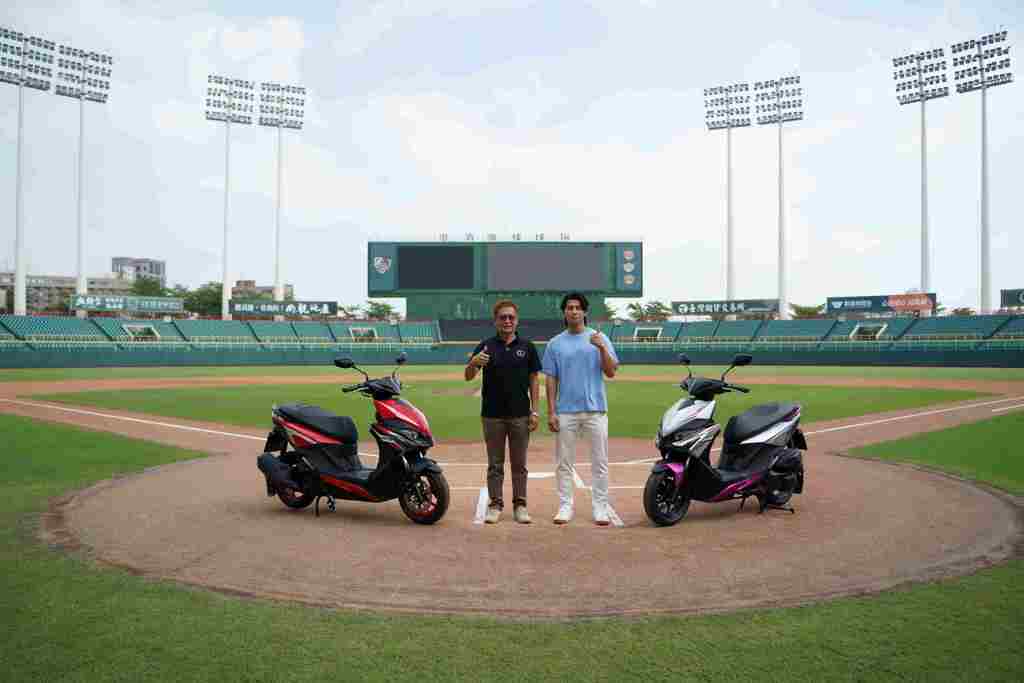 「外野金手套」台灣隊長陳傑憲再次合體 KYMCO光陽機車