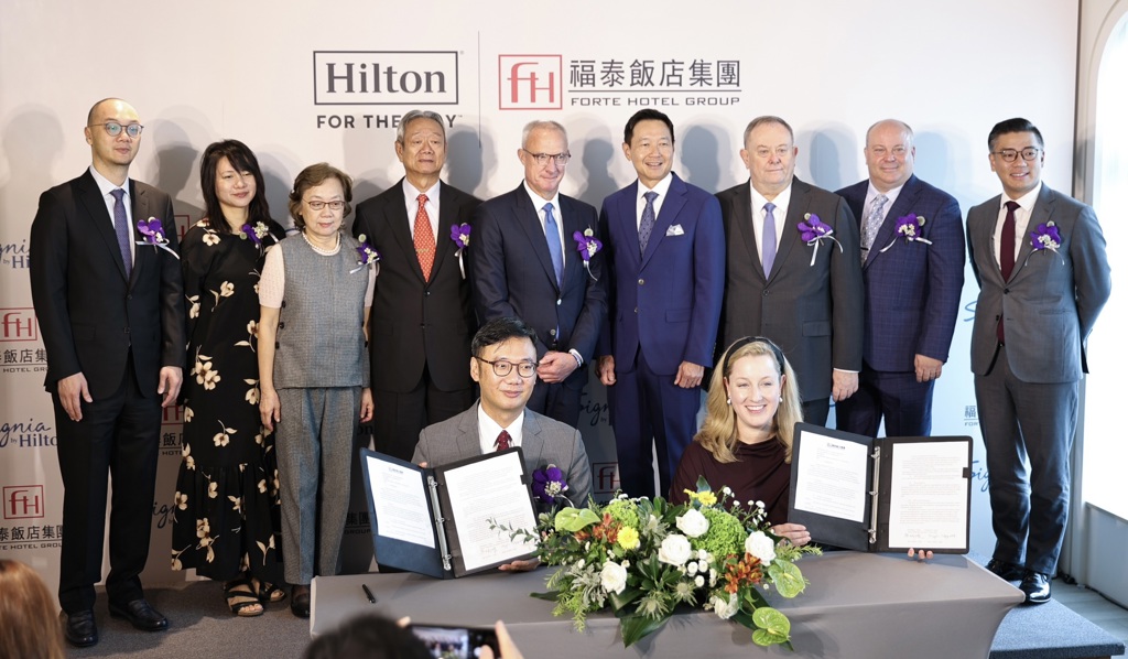 福泰飯店集團聯手希爾頓 打造全亞洲首間「台南 Signia by Hilton」樹立亞太奢華旅宿新標竿