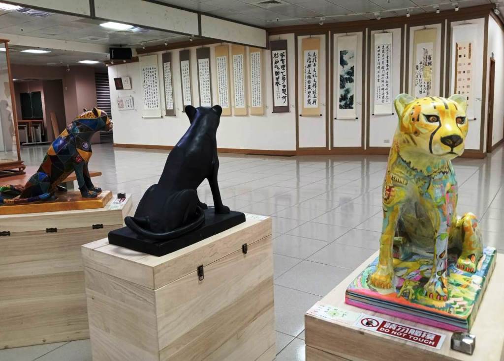 「金馬迎春—彰化企協40週年藝文聯展」為企協40年來首度策辦的藝術盛會。圖/許俊揚