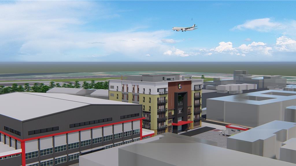 空勤總隊松山駐地新建案 整體施工進度已達41%