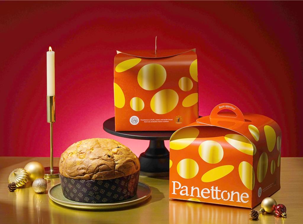 台灣酪農的聖誕禮讚 全台首顆純台產奶油做的Panetonne問世