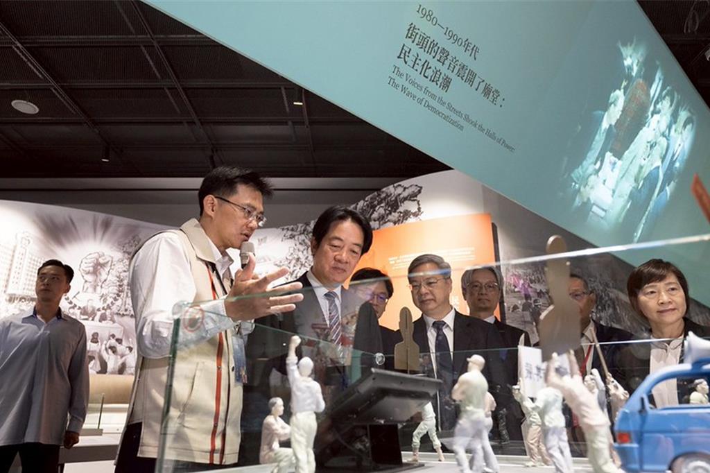 張忠謀文件入列 賴清德:國家檔案館落成啟用象徵資訊透明