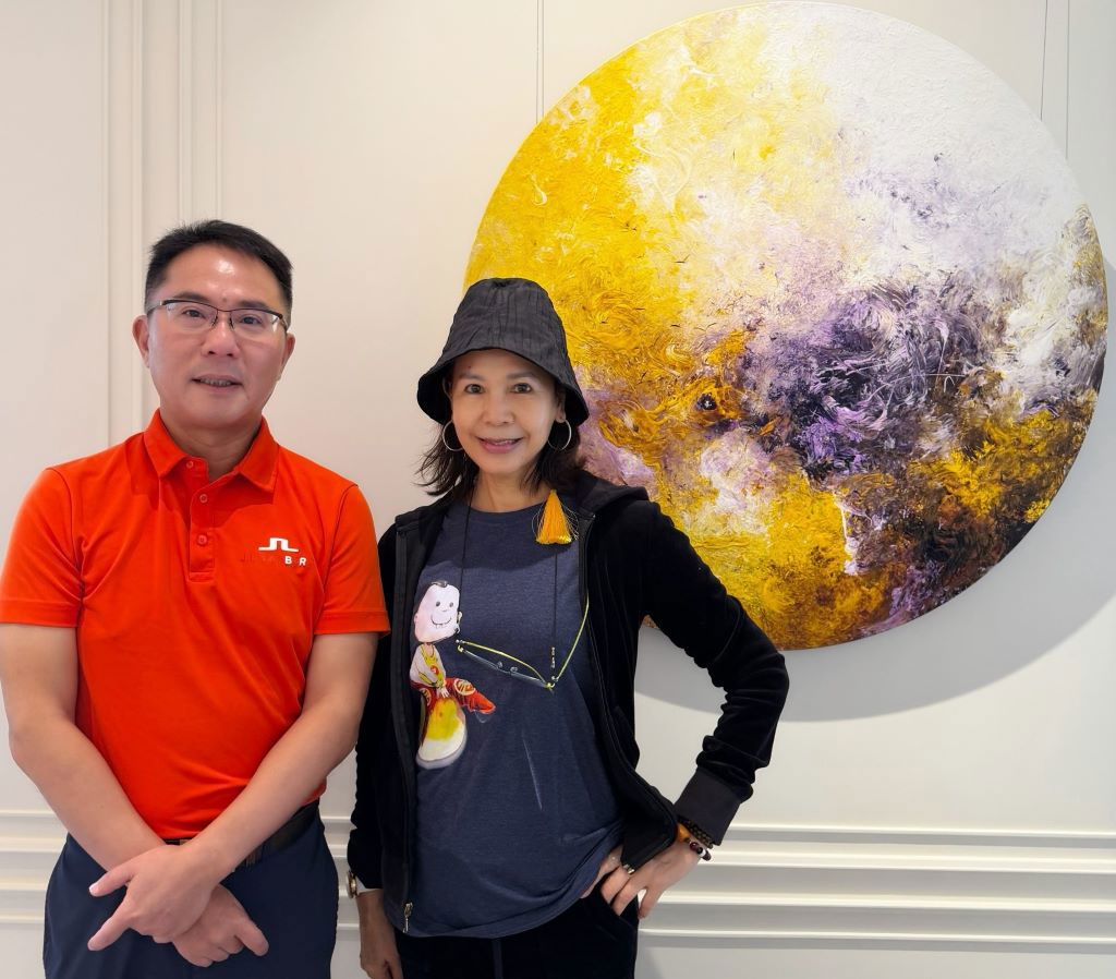 因藝術而起的相遇　陳玉庭《牛轉乾坤》牽起與企業家楊世裕的奇妙緣份