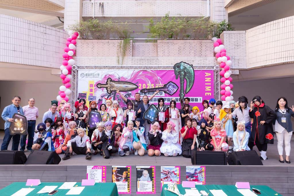 嶺東科大宇宙動漫祭登場 設計魂點燃次世代創意基地