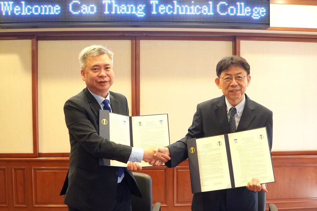 台越教育合作新里程！大葉大學與越南高升高專簽署合作協議