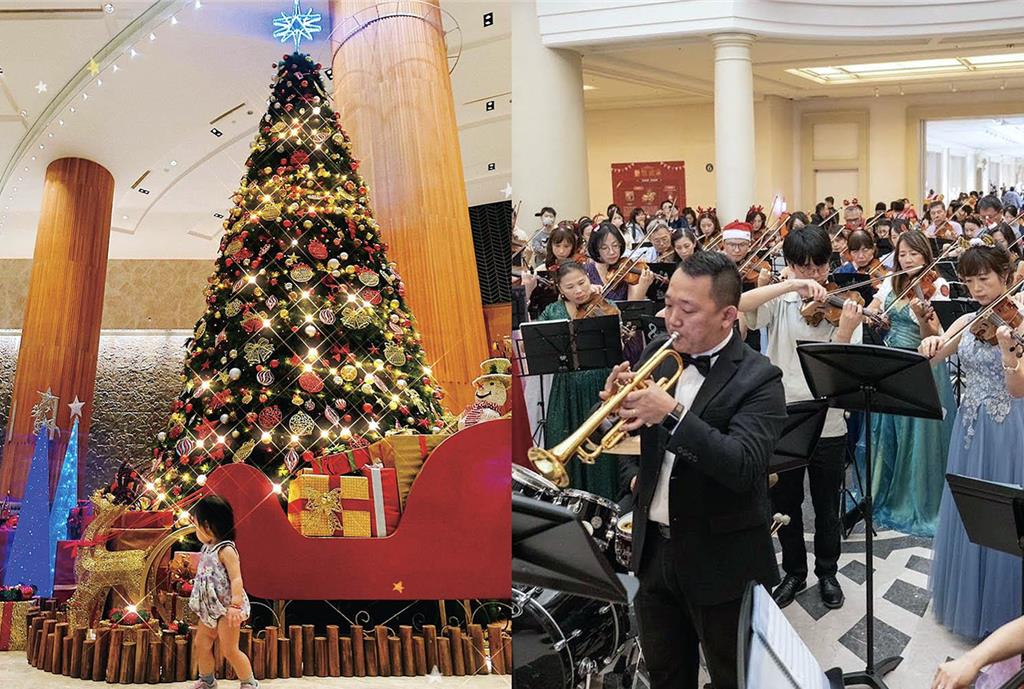 台南百貨、飯店業相繼點燈炒熱耶誕氣氛