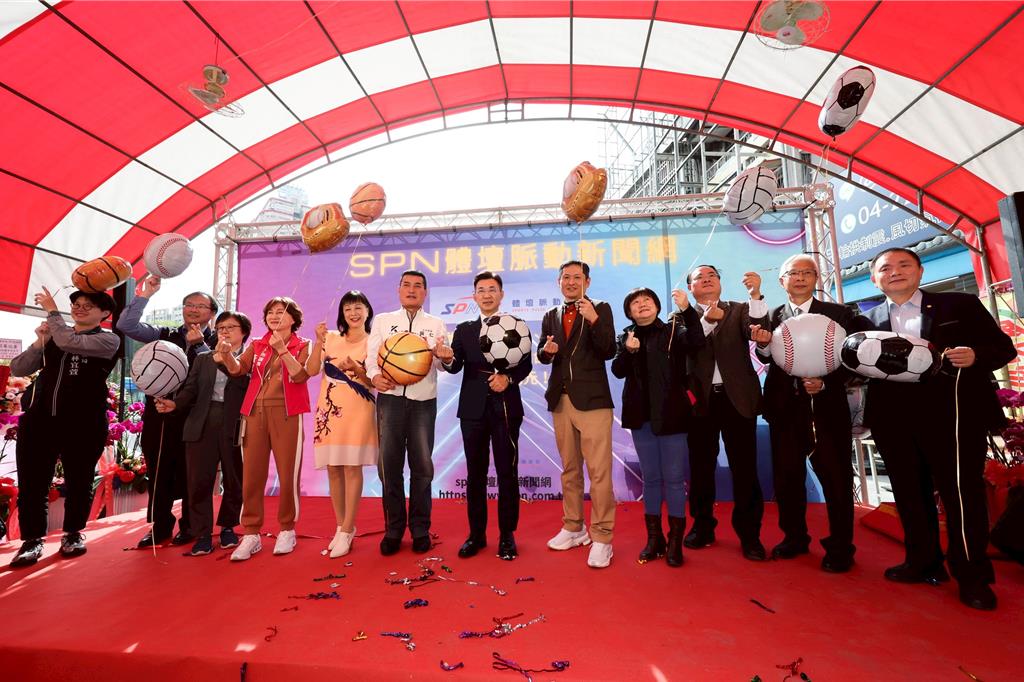 SPN新聞網啟動！江啟臣力挺：真正值得被看見的是孩子流汗的每一步