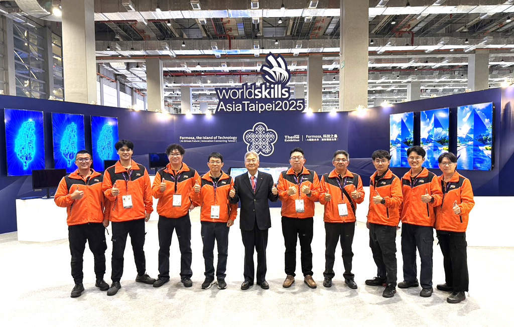 2025亞洲技能競賽登場 台中精機獲選提供精良工具機全力支援