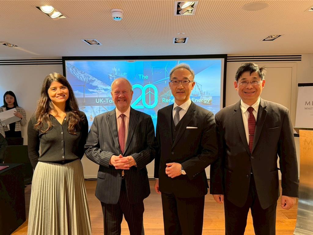 台英再生能源結緣20年 深度開發離岸風電供應鏈
