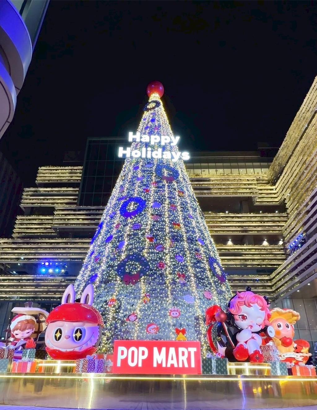 南紡購物中心聖誕燈登場