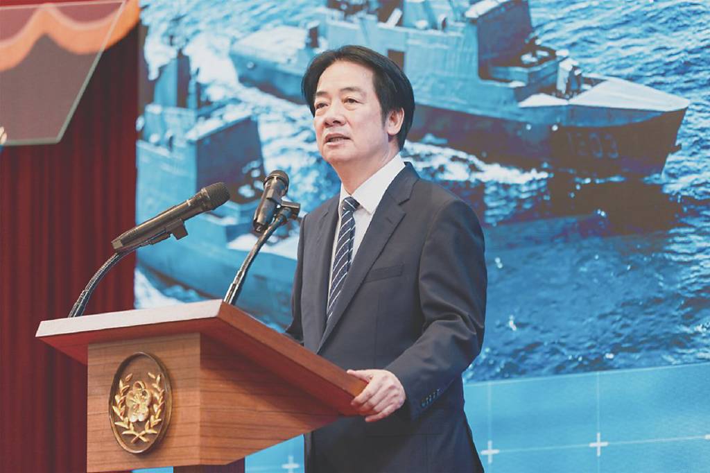 建台灣之盾 賴總統：投入1.25兆