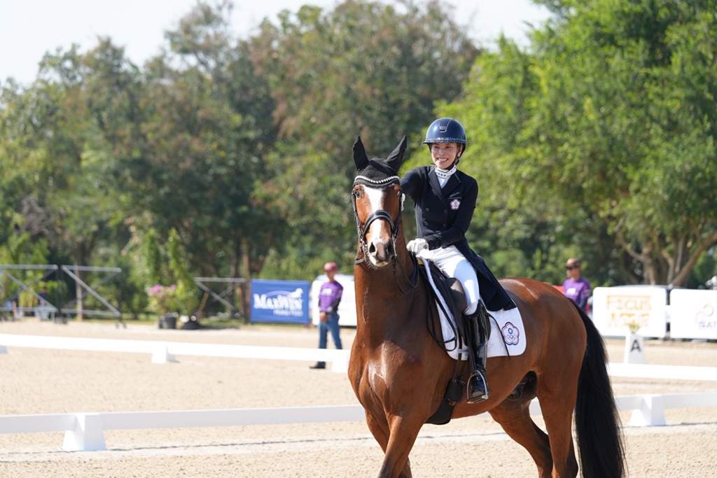 花17年圓夢!陳怡如首披中華隊戰袍 征戰FEI亞洲盃