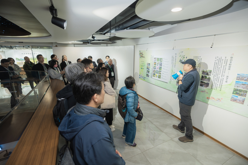 建研所參訪淡水淨零標竿場域