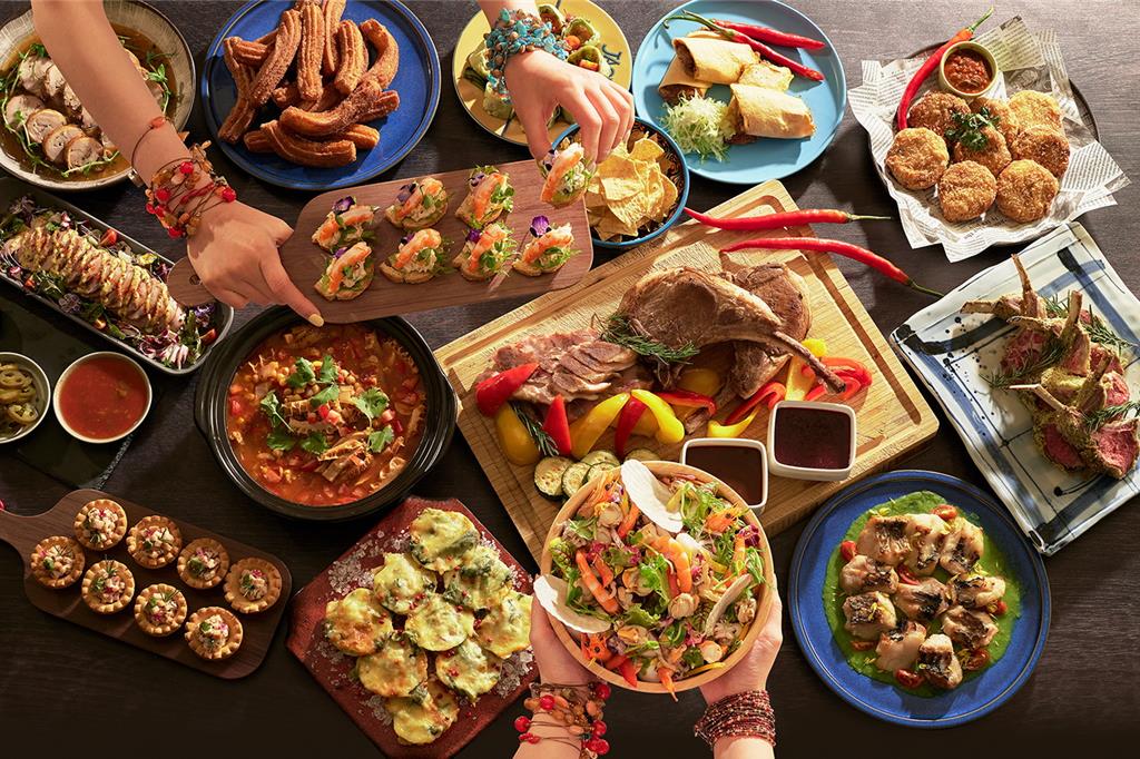 以美墨香料環繞繽紛聖誕月 JR東日本大飯店台北美墨主題Buffet開嗑