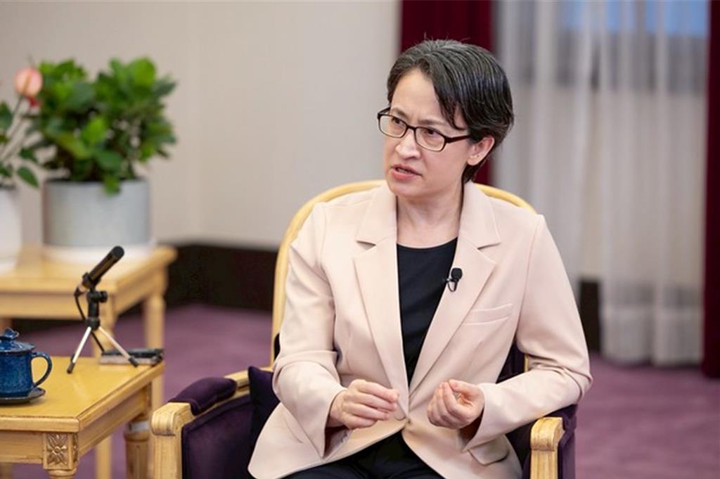 台灣追求永續和平  蕭美琴：和平沒有設定時間表