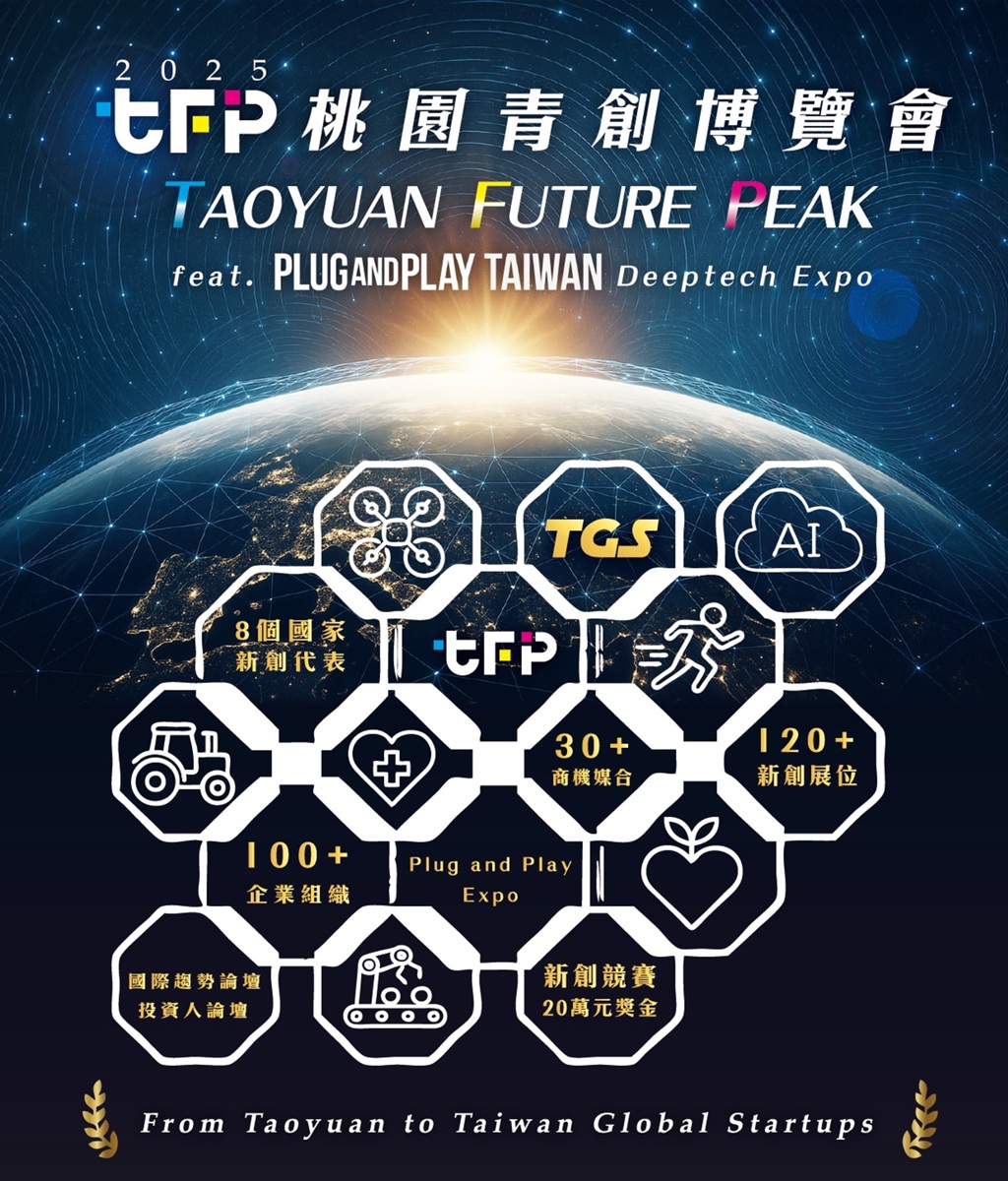 2025 桃園青創博覽會即將登場 八國新創團隊齊聚展現創新能量