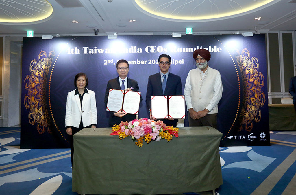 第四屆臺灣印度CEO圓桌論壇臺北辦理 臺印度企業領袖齊聚 拓展合作新動能