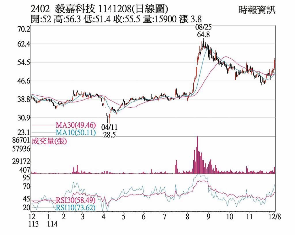 毅嘉外資、自營商大買- 日報- 工商時報