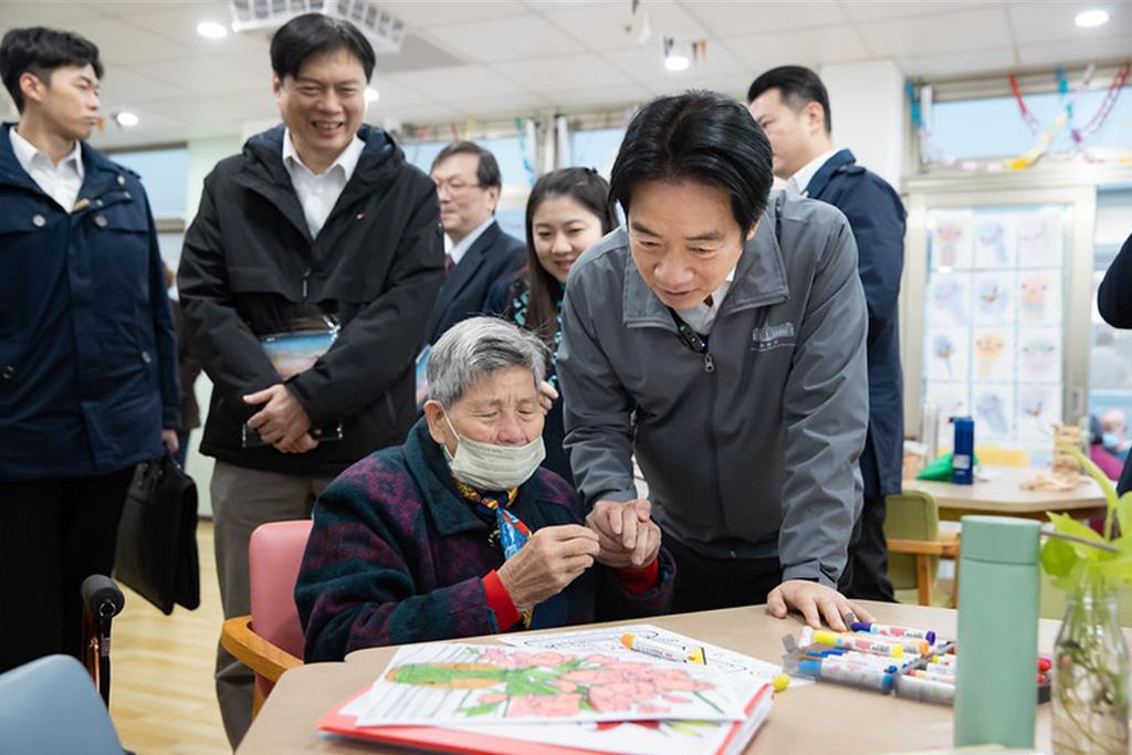 長照3.0今年啟動錢在哪?賴清德心急籲立院早日審總預算案免影響長輩權益