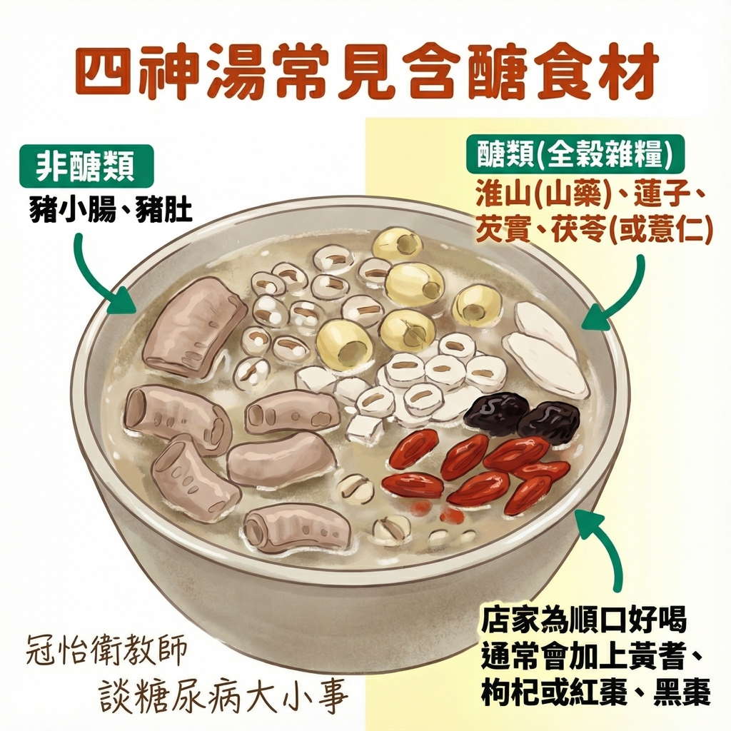 天冷喝四神湯eware血糖飆升？中藥材也要小心攝取量