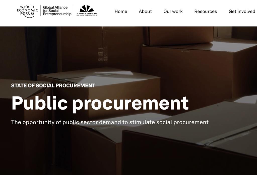 「Buying Power社會創新採購」入選WEF 2026國際案例