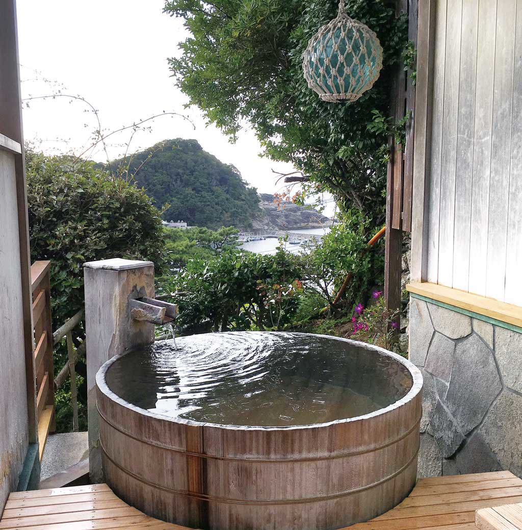 【日本旅遊】西伊豆雲見園高台露天泉 溫泉作家狂推