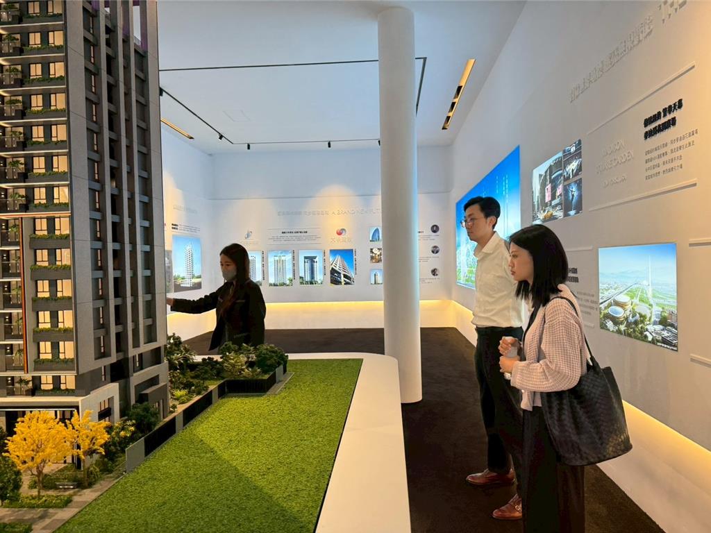 年初三起人潮回流 台中指標預售案新春買氣升溫