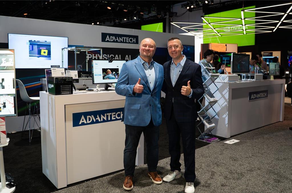 研華前進GTC 秀Edge AI與Physical AI解決方案