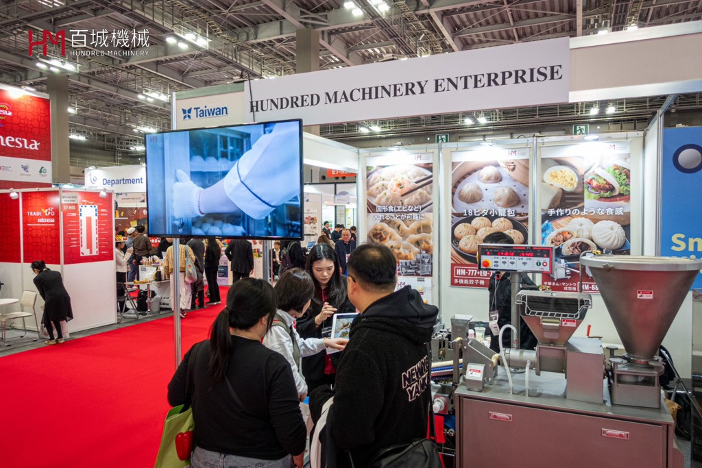 百城機械秀MIT實力 十八摺小籠湯包設備吸睛日本市場