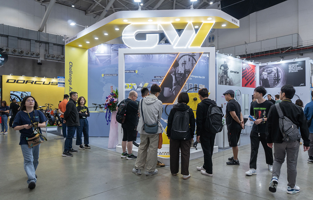 金盛元(GW)2026台北國際自行車展 GW32吋輪組成全球買主焦點