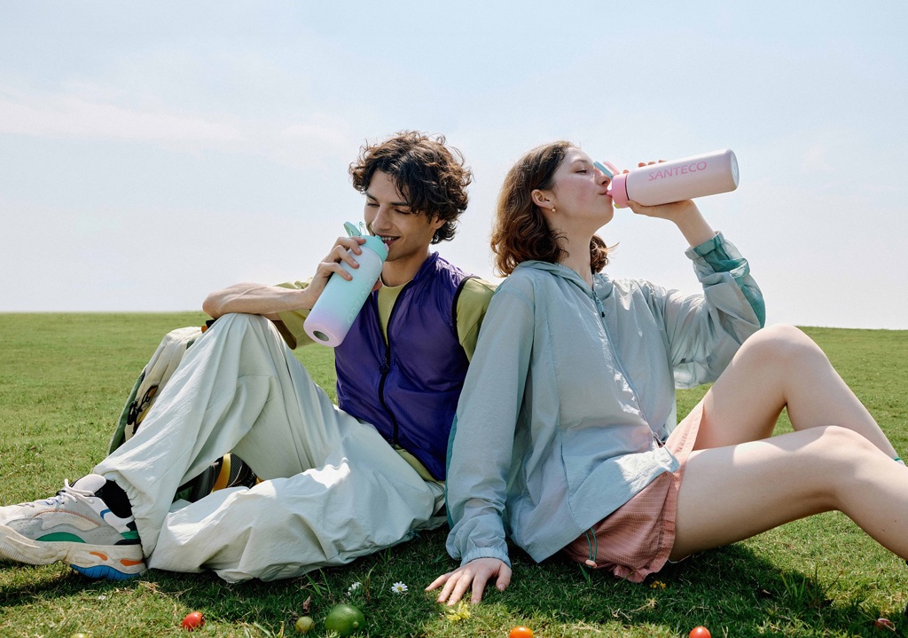 SANTECO推GEMINI雙飲保溫杯 以極簡設計翻轉飲水習慣