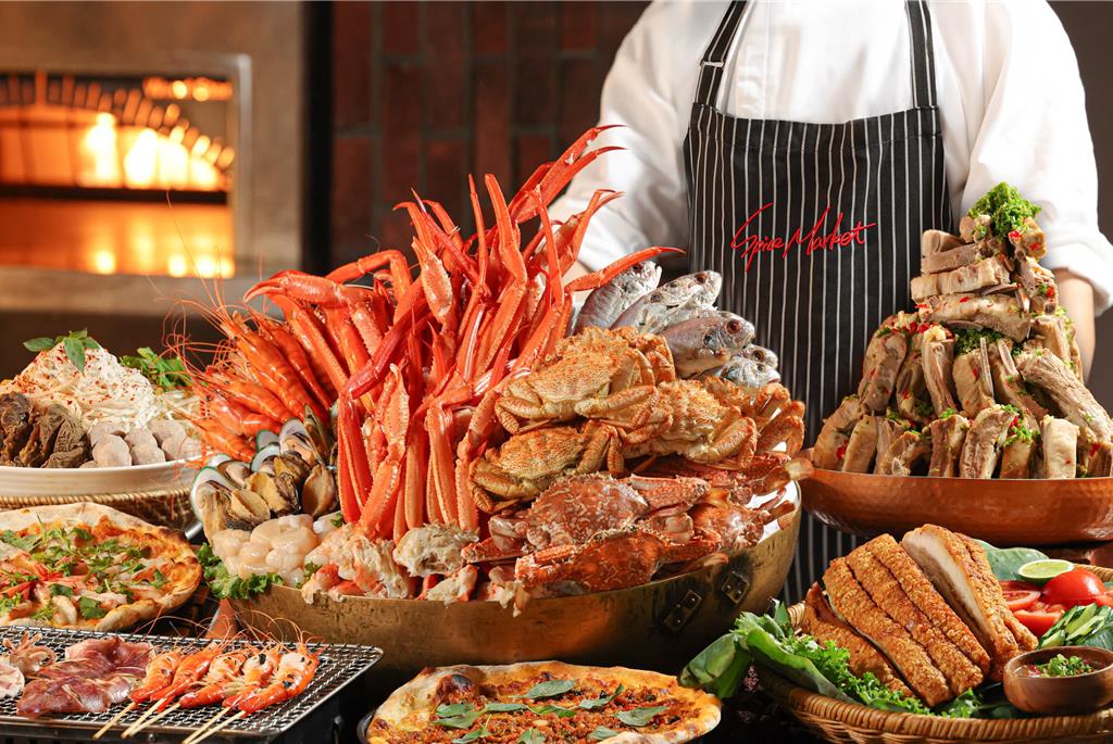 大直泰菜Buffet泰市場二周年慶 4/1起 四人同行現折千元