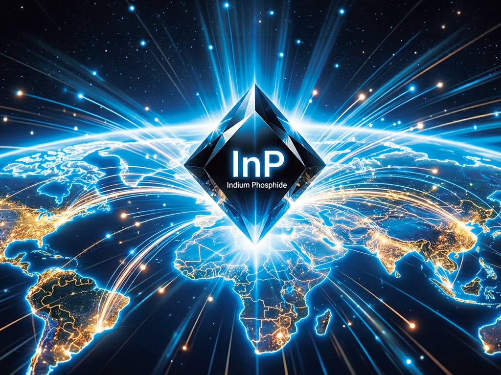 比矽快數倍、耐熱抗輻射!磷化銦躍升「矽光子心臟」 解析1.6T超高速訊號關鍵