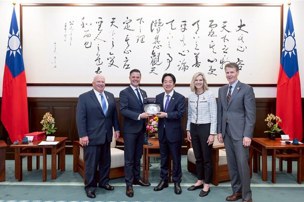 籲美國國會速通過解決台美雙重課稅法案 賴清德:強化台美經貿合作