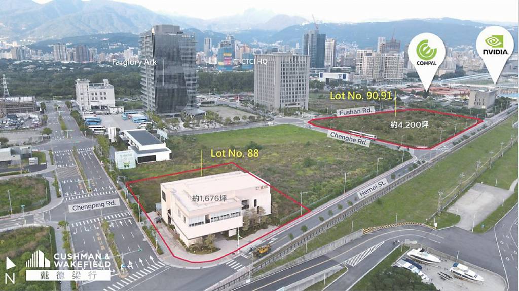 搭輝達熱潮 味丹近6千坪地喊賣