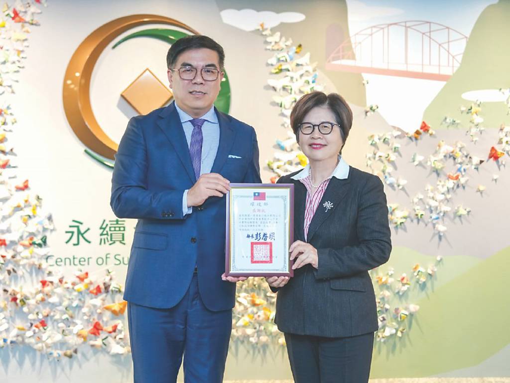 一銀響應減塑 獲環境部表揚